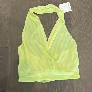 NWT vici halter top